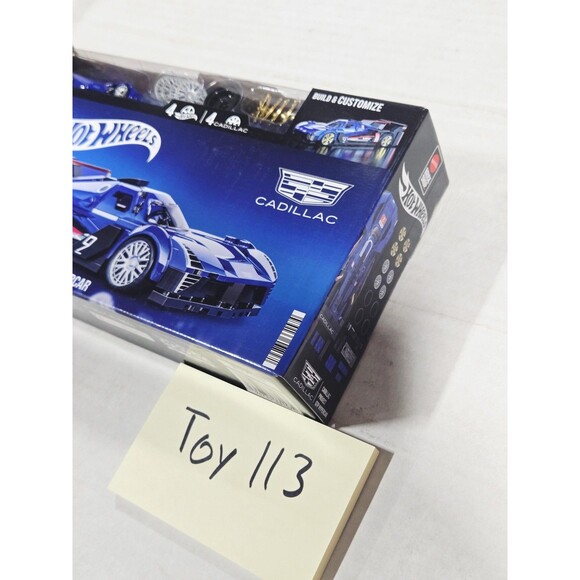 Hot Wheels Cadillac Project GTP Hypercar Brick Set 1:32 236 Pieces 10+ Mattel - Picture 3 of 6